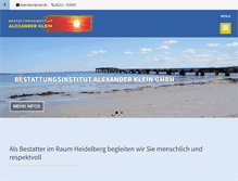 Tablet Screenshot of best-klein.de